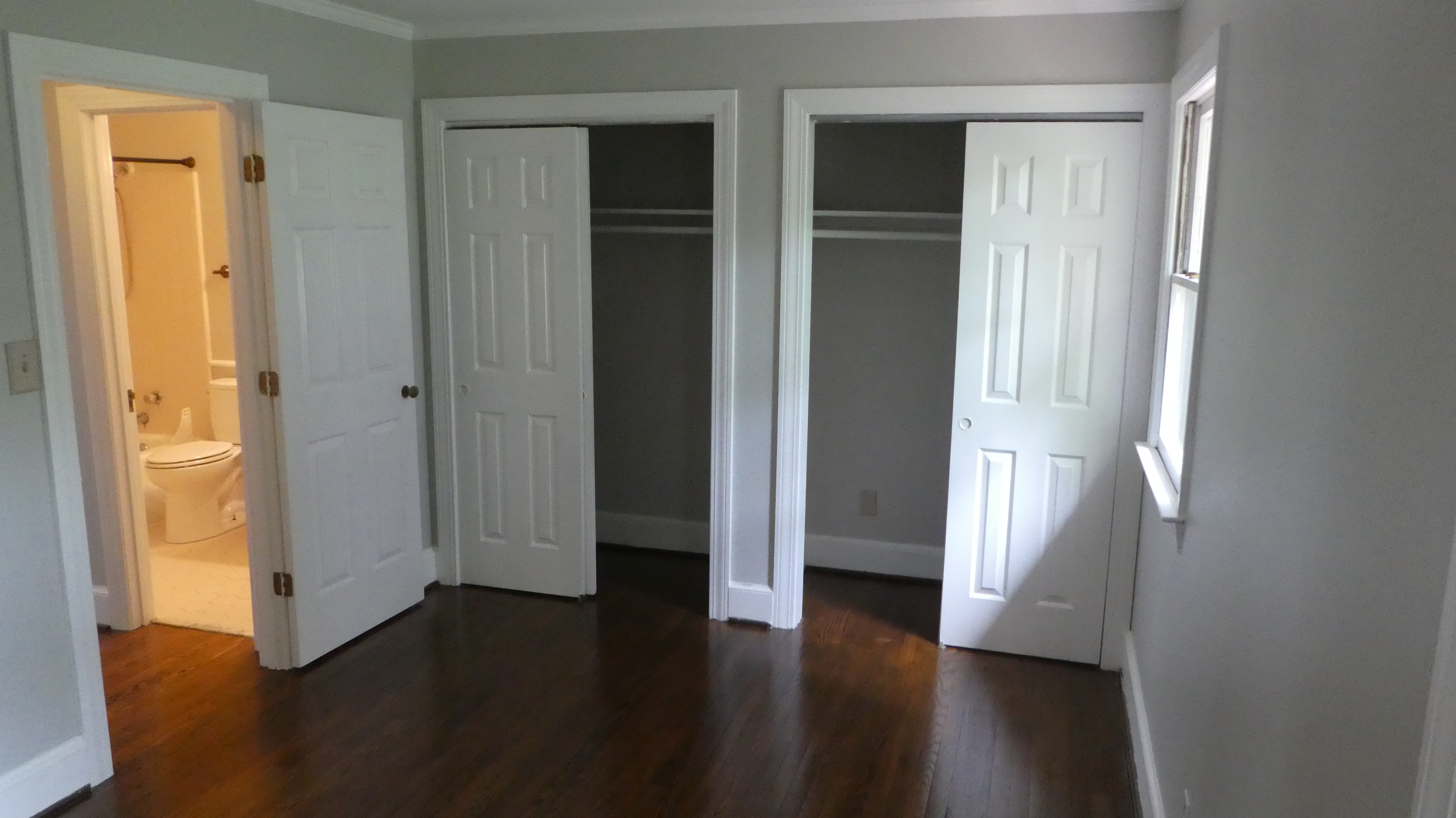Photo of the rear facing second bedroom in Wilmington Square