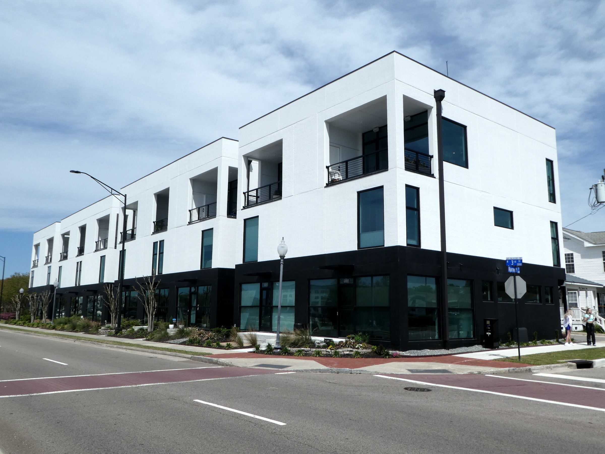 Photo of Time Townhomes looking Northeast from 3rd Street